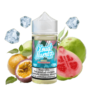 خرید جویس گواوا پشن فروت یخ کلود نوردز (100میل) CLOUD NURDZ ICED GUAVA PASSION FRUIT