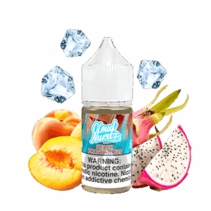 خرید سالت هلو دراگون فروت یخ کلود نوردز (30میل) CLOUD NURDZ ICED PEACH DRAGON FRUIT