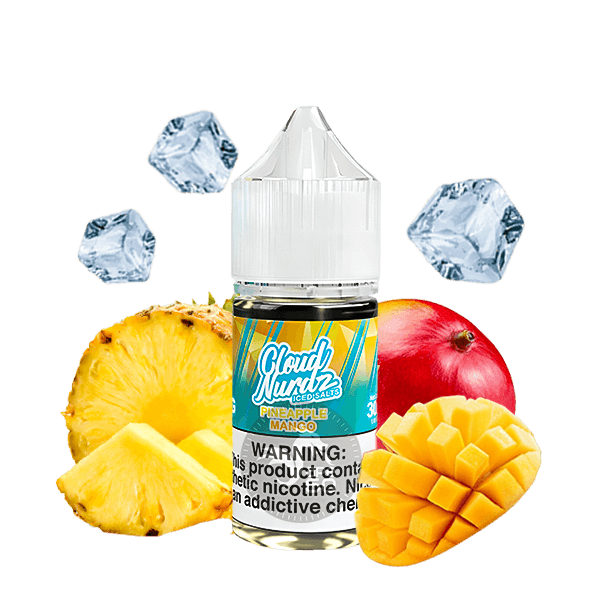 خرید سالت آناناس انبه یخ کلود نوردز (30میل) CLOUD NURDZ ICED PINEAPPLE MANGO