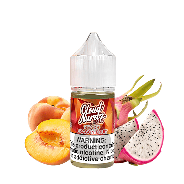 خرید سالت هلو دراگون فروت کلود نوردز (30میل) CLOUD NURDZ PEACH DRAGON FRUIT