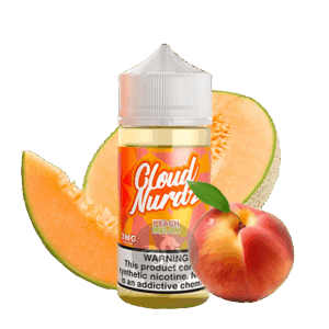 خرید جویس هلو ملون کلود نوردز (100میل) CLOUD NURDZ PEACH MELON