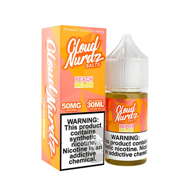 خرید سالت هلو ملون کلود نوردز (30میل) CLOUD NURDZ PEACH MELON