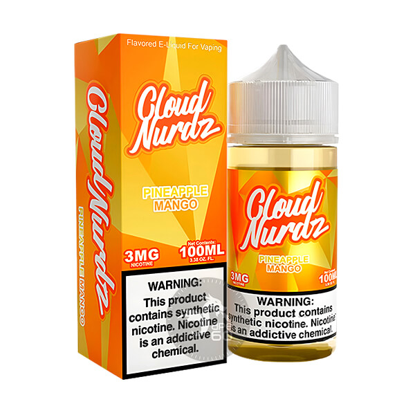 خرید جویس آناناس انبه کلود نوردز (100میل) CLOUD NURDZ PINEAPPLE MANGO