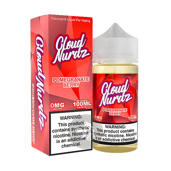 خرید جویس انار تمشک بلوبری کلود نوردز (100میل) CLOUD NURDZ POMEGRANATE BERRY