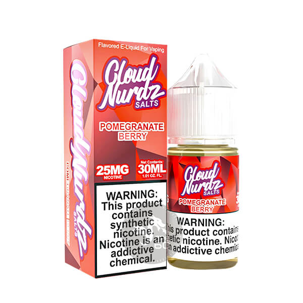 خرید سالت انار تمشک بلوبری کلود نوردز (30میل) CLOUD NURDZ POMEGRANATE BERRY