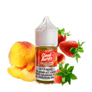 خرید سالت توت فرنگی هلو کلود نوردز (30میل) CLOUD NURDZ STRAWBERRY PEACH