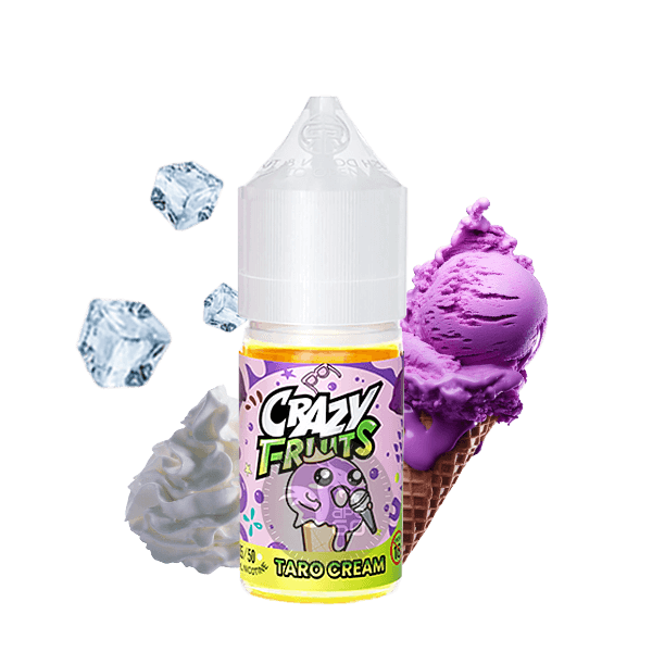 خرید سالت بستنی تارو خامه یخ توکیو (30میل) TOKYO CRAZY FRUIT TARO CREAM