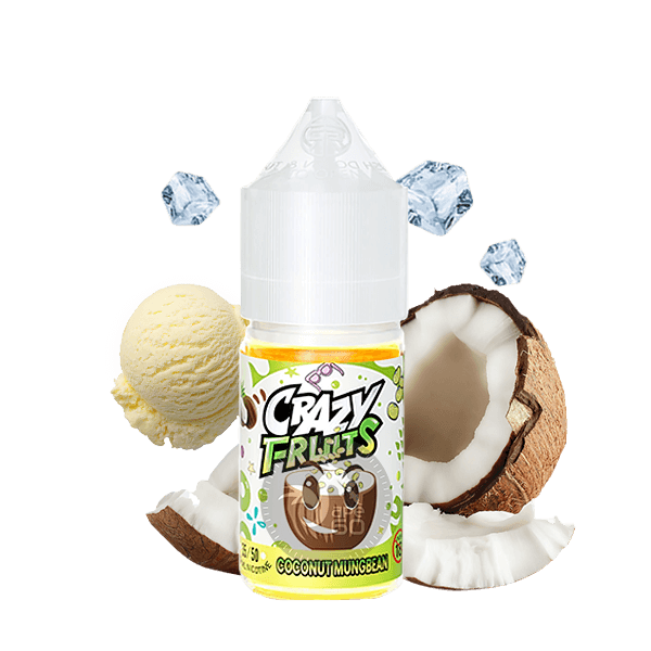 خرید سالت نارگیل بستنی ماش یخ توکیو (30میل) TOKYO CRAZY FRUITS COCONUT MUNGBEAN