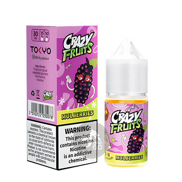 خرید سالت شاتوت یخ توکیو (30میل) TOKYO CRAZY FRUITS MULBERRIES