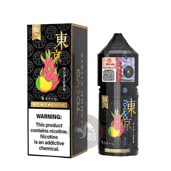 خرید سالت انبه دراگون فروت یخ توکیو (30میل) TOKYO GOLDEN MANGO PITAYA