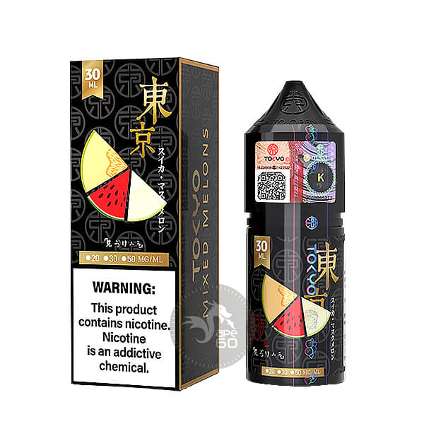 خرید سالت هندوانه طالبی ملون توکیو (30میل) TOKYO GOLDEN MIXED MELONS