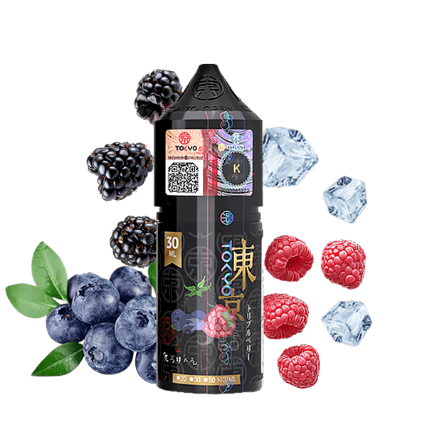 خرید سالت تمشک شاتوت بلوبری یخ توکیو (30میل) TOKYO GOLDEN TRIPLE BERRIES