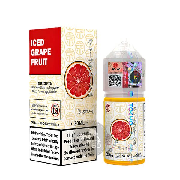 خرید سالت گریپ فروت یخ توکیو (30میل) TOKYO ICED GRAPEFRUIT