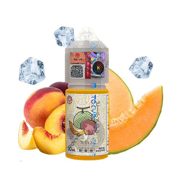 خرید سالت هلو ملون یخ توکیو (30میل) TOKYO ICED PEACH MELON