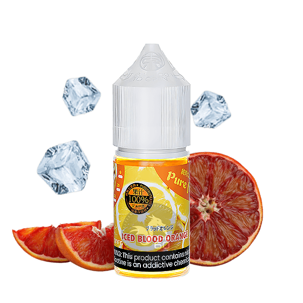 خرید سالت پرتقال خونی یخ توکیو (30میل) TOKYO PURE FRUIT ICED BLOOD ORANGE