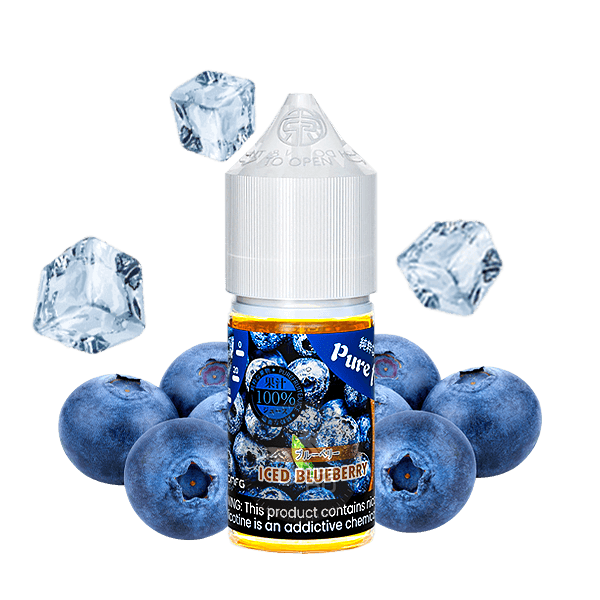 خرید سالت بلوبری یخ توکیو (30میل) TOKYO PURE FRUIT ICED BLUEBERRY