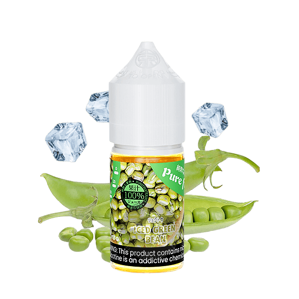 خرید سالت لوبیا سبز یخ توکیو (30میل) TOKYO PURE FRUIT ICED GREEN BEAN