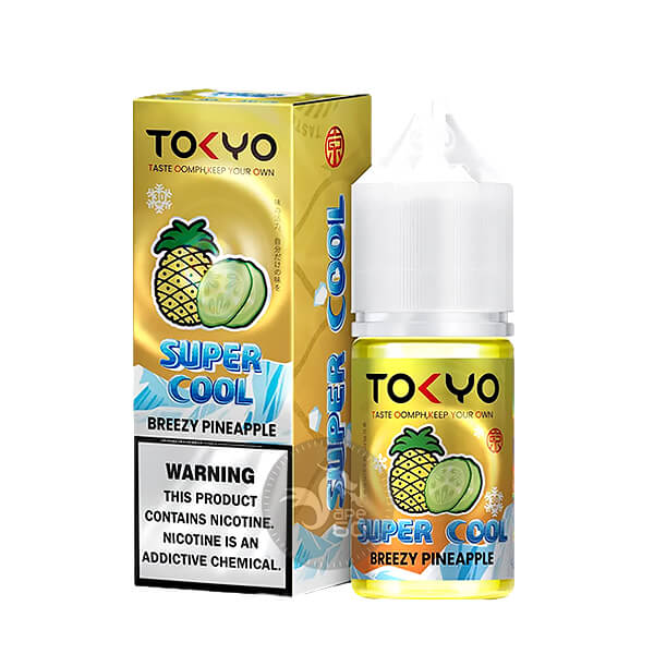 خرید سالت آناناس خیار یخ توکیو (30میل) TOKYO SUPER COOL BREEZY PINEAPPLE