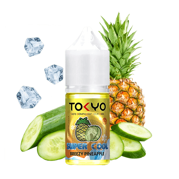 خرید سالت آناناس خیار یخ توکیو (30میل) TOKYO SUPER COOL BREEZY PINEAPPLE