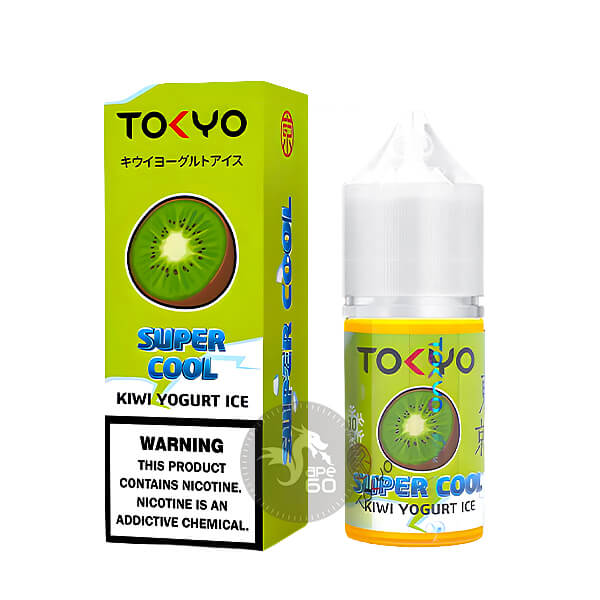 خرید سالت کیوی ماست یخ توکیو (30میل) TOKYO SUPER COOL KIWI YOGURT ICE