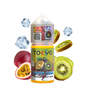 خرید سالت پشن فروت کیوی یخ توکیو (30میل) TOKYO SUPER COOL PASSIONFRUIT KIWI