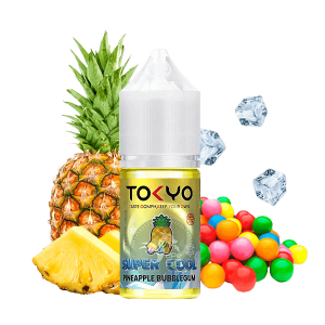 خرید سالت آدامس آناناس یخ توکیو (30میل) TOKYO SUPER COOL PINEAPPLE BUBBLEGUM