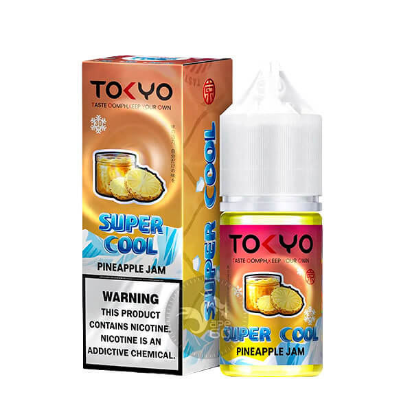 خرید سالت مربای آناناس یخ توکیو (30میل) TOKYO SUPER COOL PINEAPPLE JAM