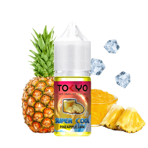 خرید سالت مربای آناناس یخ توکیو (30میل) TOKYO SUPER COOL PINEAPPLE JAM