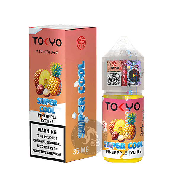خرید سالت آناناس لیچی یخ توکیو (30میل) TOKYO SUPER COOL PINEAPPLE LYCHEE