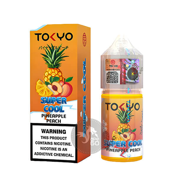 خرید سالت آناناس هلو یخ توکیو (30میل) TOKYO SUPER COOL PINEAPPLE PEACH