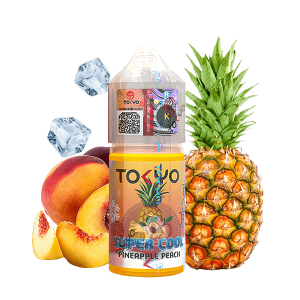 خرید سالت آناناس هلو یخ توکیو (30میل) TOKYO SUPER COOL PINEAPPLE PEACH