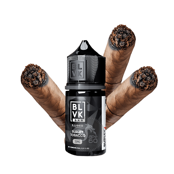 خرید سالت سیگار برگ بی ال وی کی (30میل) BLVK BAR BURLEY TOBACCO
