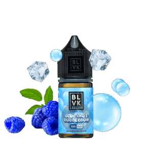 خرید سالت آدامس تمشک یخ بی ال وی کی (30میل) BLVK BUBBA BLUE RAZZ BUBBLEGUM ICE