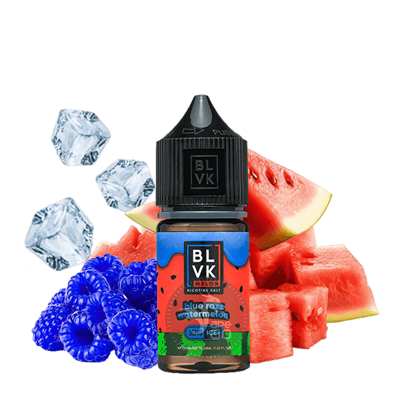 خرید سالت تمشک هندوانه یخ بی ال وی کی (30میل) BLVK MELON BLUE RAZZ WATERMELON ICE