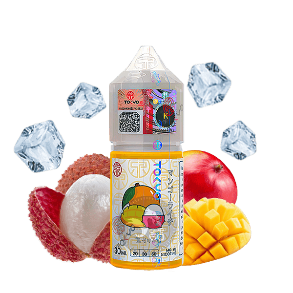 خرید سالت انبه لیچی یخ توکیو (30میل) TOKYO ICED MANGO LYCHEE