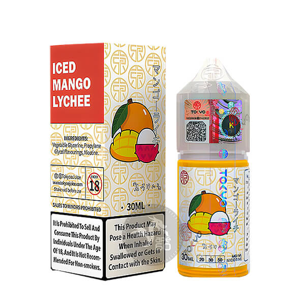 خرید سالت انبه لیچی یخ توکیو (30میل) TOKYO ICED MANGO LYCHEE