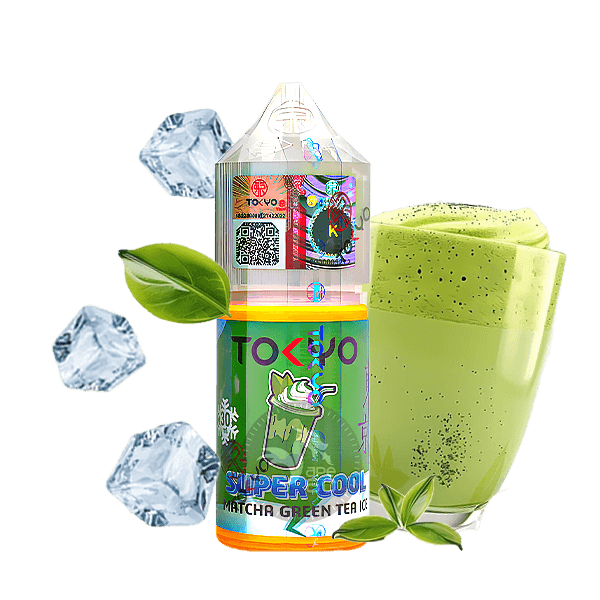 خرید سالت چای سبز ماچا یخ توکیو (30میل) TOKYO SUPER COOL MATCHA GREEN TEA ICE