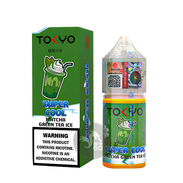 خرید سالت چای سبز ماچا یخ توکیو (30میل) TOKYO SUPER COOL MATCHA GREEN TEA ICE