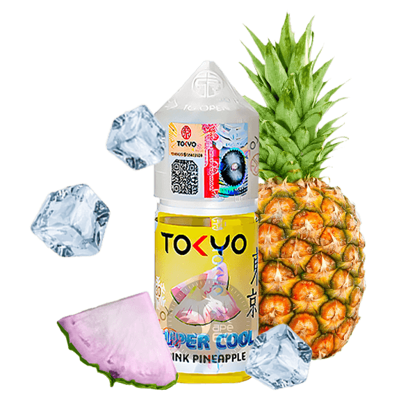 خرید سالت آناناس صورتی یخ توکیو (30میل) TOKYO SUPER COOL PINK PINEAPPLE