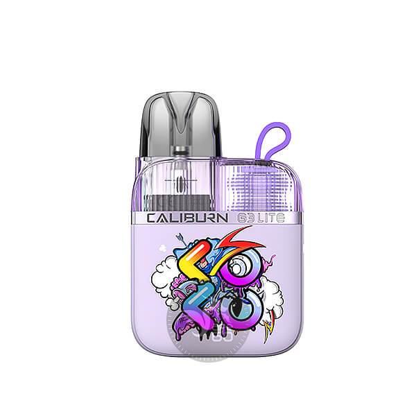 خرید پاد سیستم کالیبرن جی 3 لایت کوکو یوول UWELL CALIBURN G3 LITE KOKO رنگ Graffiti Purple