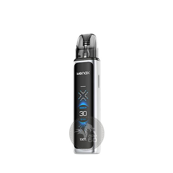 خرید پاد سیستم ونکس کیو اولترا گیک ویپ GEEK VAPE WENAX Q ULTRA (Side Fill Version) رنگ Frosted Silver