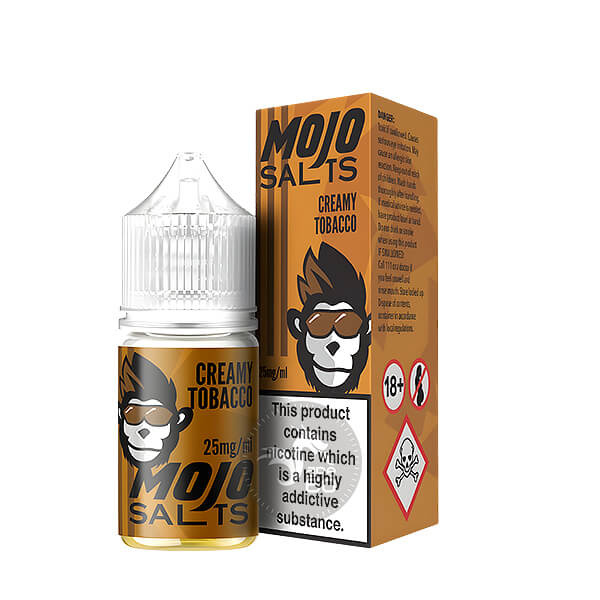 خرید سالت تنباکو خامه موجو (30میل) MOJO CREAMY TOBACCO