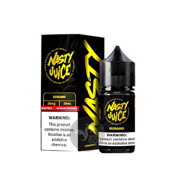 سالت سیگار کوبایی نستی (30میل) خرید سالت سیگار کوبایی نستی (30میل) NASTY CUBANO