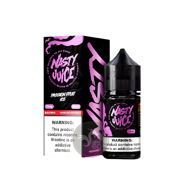 سالت پشن فروت یخ نستی (30میل) خرید سالت پشن فروت یخ نستی (30میل) NASTY PASSION FRUIT ICE