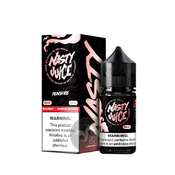 سالت هلو یخ نستی (30میل) خرید سالت هلو یخ نستی (30میل) NASTY PEACH ICE