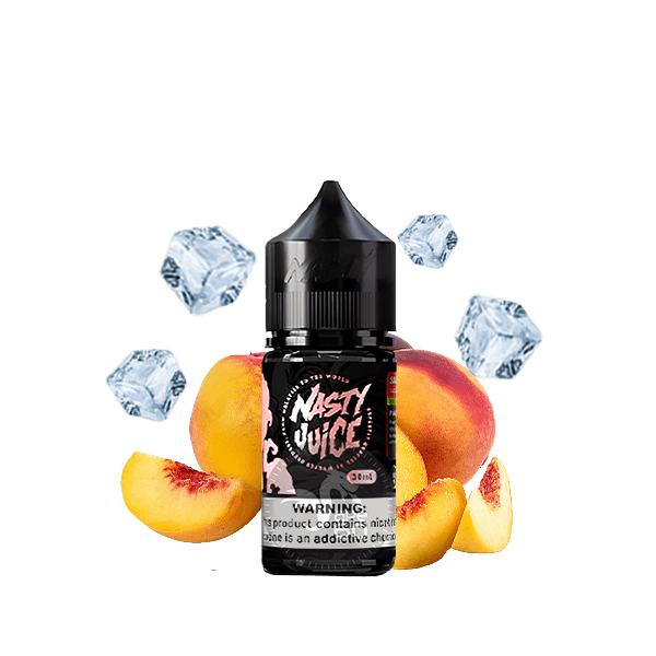 سالت هلو یخ نستی (30میل) خرید سالت هلو یخ نستی (30میل) NASTY PEACH ICE