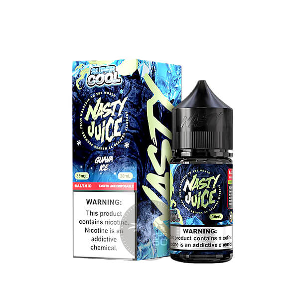 سالت گواوا یخ نستی (30میل) خرید سالت گواوا یخ نستی (30میل) NASTY SUPER COOL GUAVA ICE