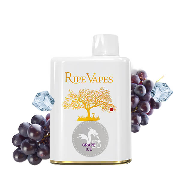 خرید پاد یکبار مصرف آیوری 40000 رایپ ویپز طعم GRAPE ICE