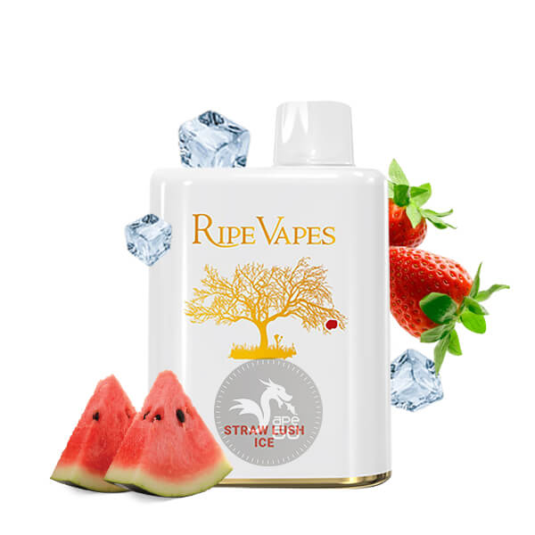 خرید پاد یکبار مصرف آیوری 40000 رایپ ویپز طعم STRAW LUSH ICE