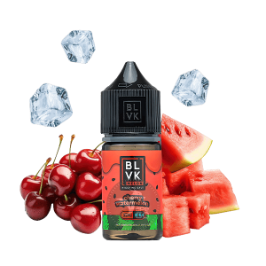 خرید سالت گیلاس هندوانه یخ (30میل) BLVK CHERRY WATERMOLON ICE